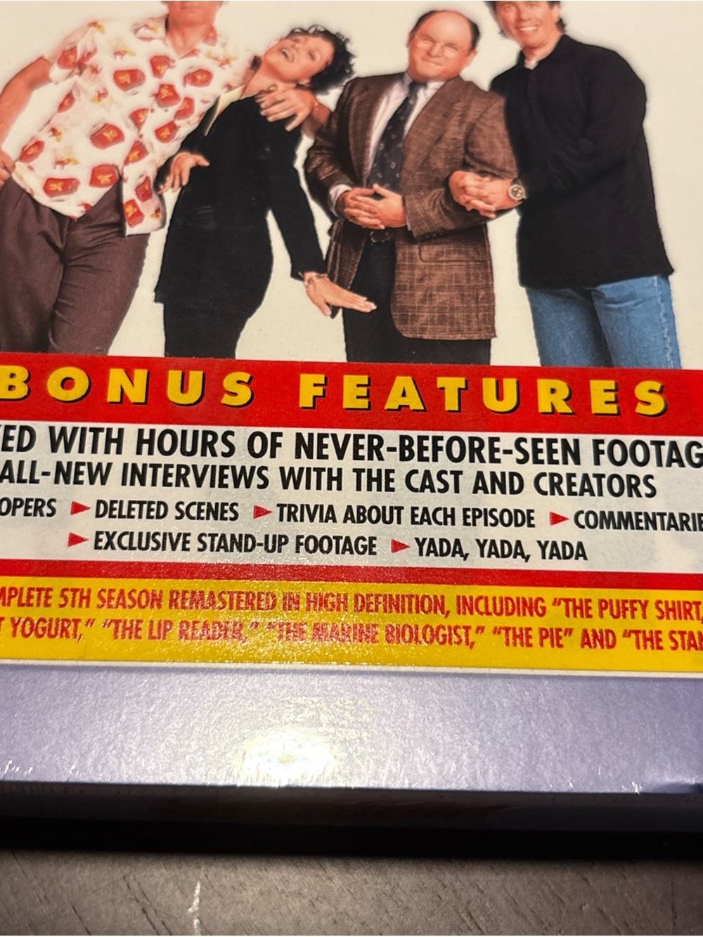 Seinfeld Season 5 DVD Box Set - Julia Louis-Dreyfus Jason Alexander Larry David - Picture 3 of 3